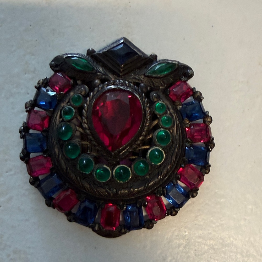 Vintage Multicolor Brooch
